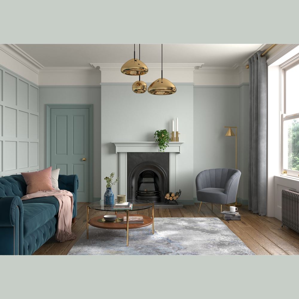 DULUX HERITAGE VELVET MATT GREEN SLATE  1L