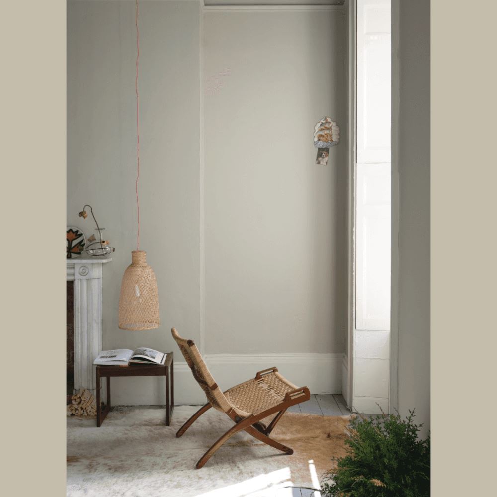 FARROW & BALL FLAT EGGSHELL 283 DROP CLOTH 750ML