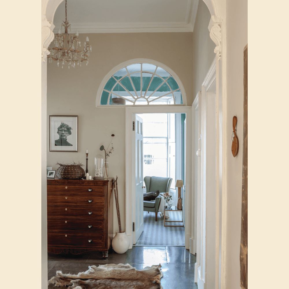 FARROW & BALL FLAT EGGSHELL 203 TALLOW 2.5L
