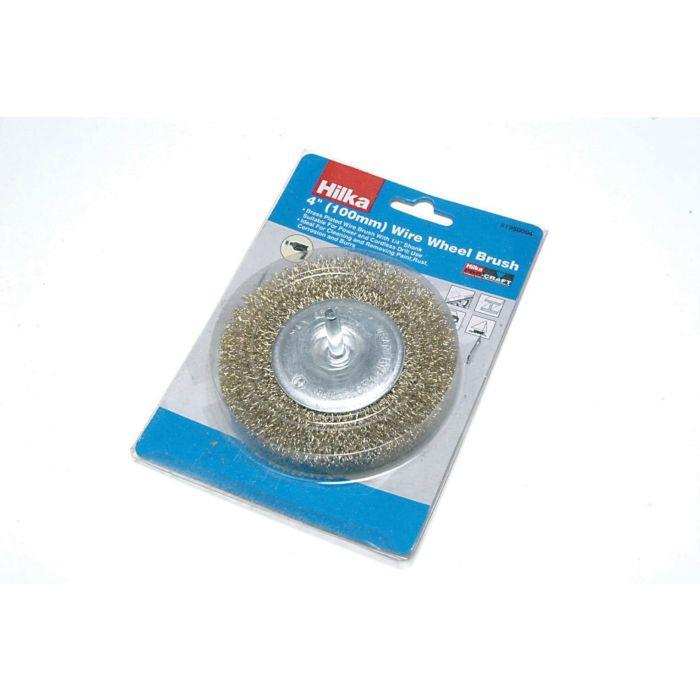 HILKA WIRE WHEEL BRUSH 4 INCH