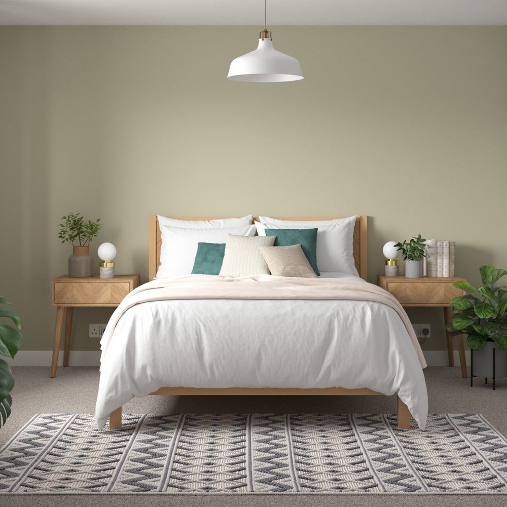 DULUX TRADE QD SATINWOOD OVERTLY OLIVE 5L