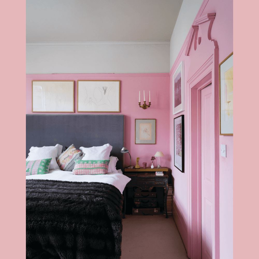 FARROW & BALL FLAT EGGSHELL 278 NANCY'S BLUSHES 5L
