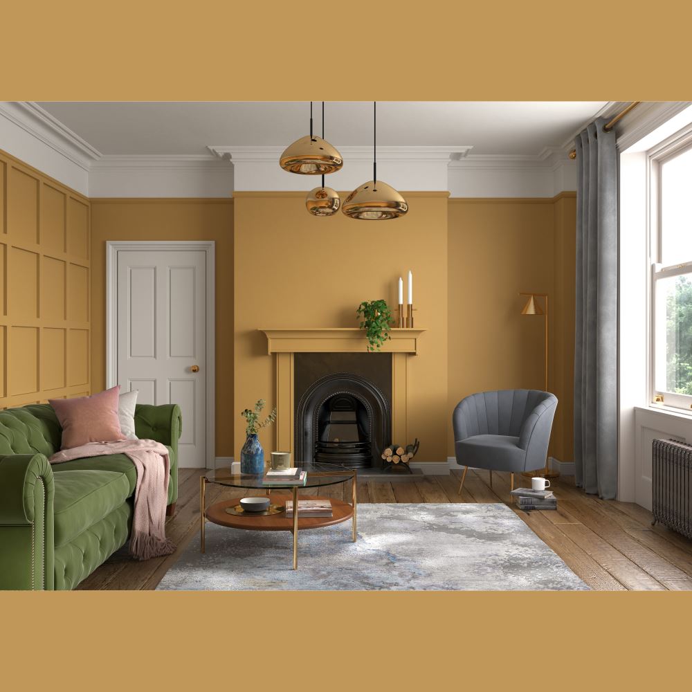 DULUX HERITAGE VELVET MATT BRUSHED GOLD  1L