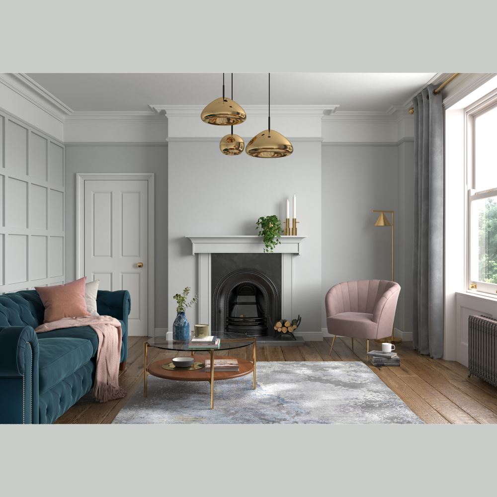 DULUX TRADE VINYL MATT BEACHCOMB GREY 5L