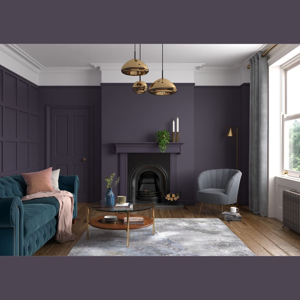 DULUX HERITAGE VELVET MATT WILD BLACKBERRY  1L