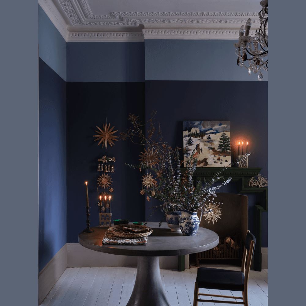 FARROW & BALL FLAT EGGSHELL 308 WINE DARK 2.5L