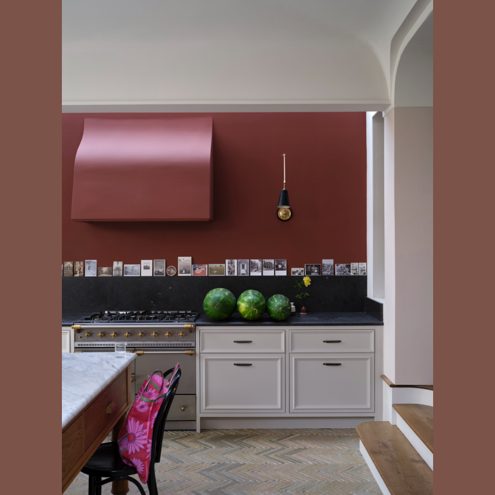 FARROW & BALL CASEIN DISTEMPER 56 ETRUSCAN RED 5L