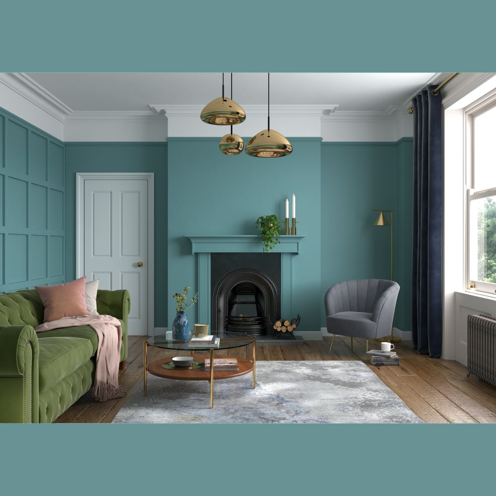 DULUX TRADE HERITAGE MATT MARITIME TEAL  1L