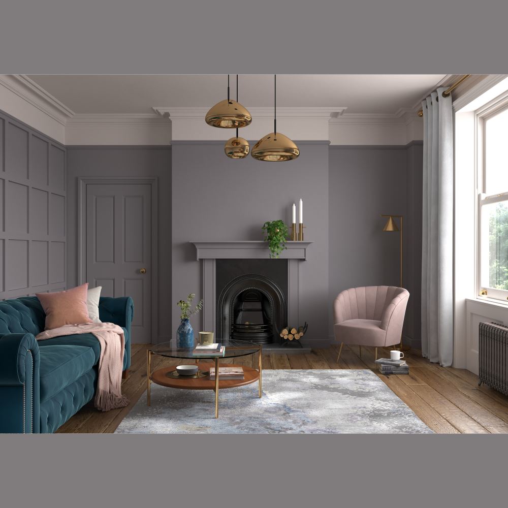 DULUX TRADE HERITAGE MATT MAUVE MIST  1L
