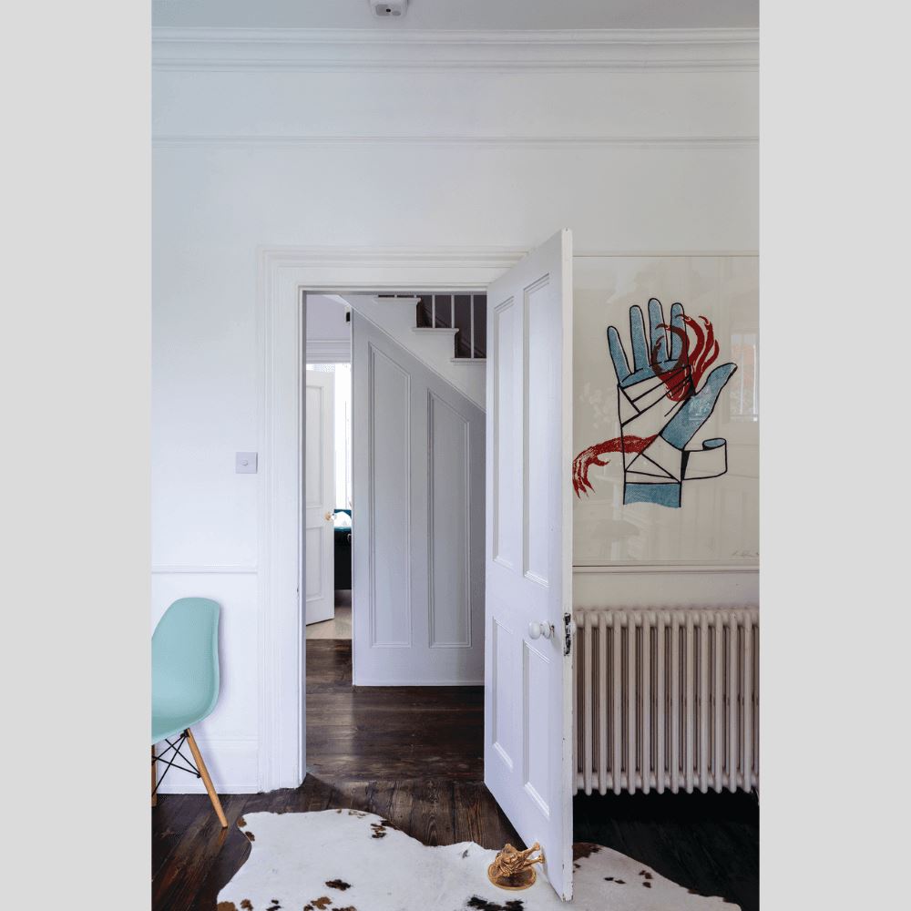 FARROW & BALL FLAT EGGSHELL 2011 BLACKENED 5L