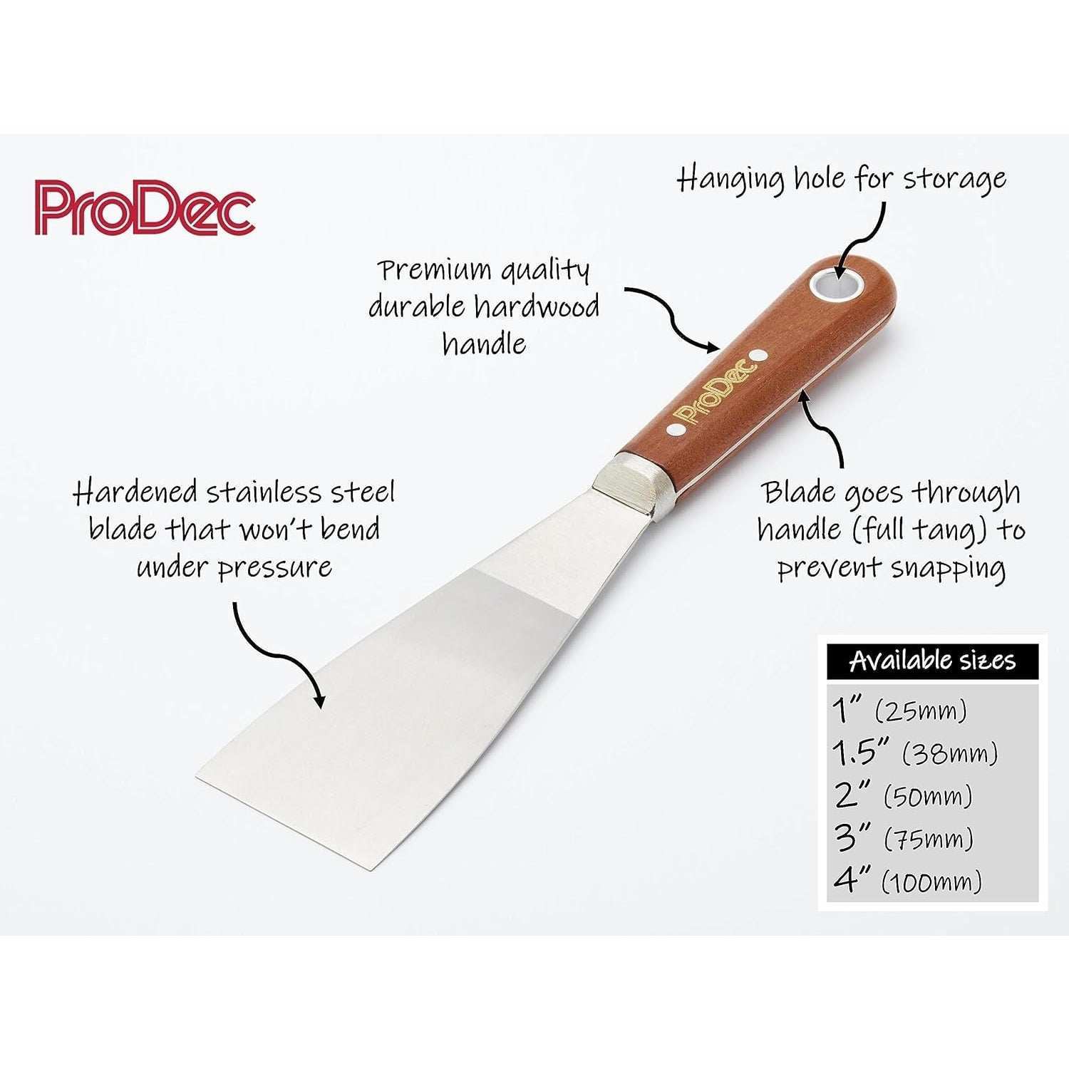 SCALE TANG SCRAPER 2 INCH – Paint Stop Limited