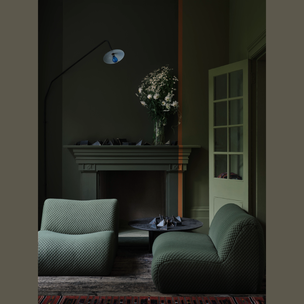 FARROW & BALL ESTATE EGGSHELL 313 REDUCED GREEN 750ML