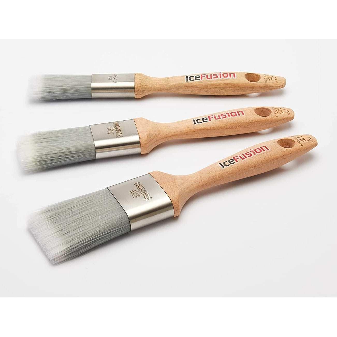 PRODEC ICE FUSION BRUSH SET 3PCE  1' 1.5' 2'