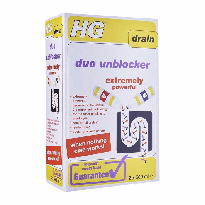 HG DUO UNBLOCKER 2 X 500ML