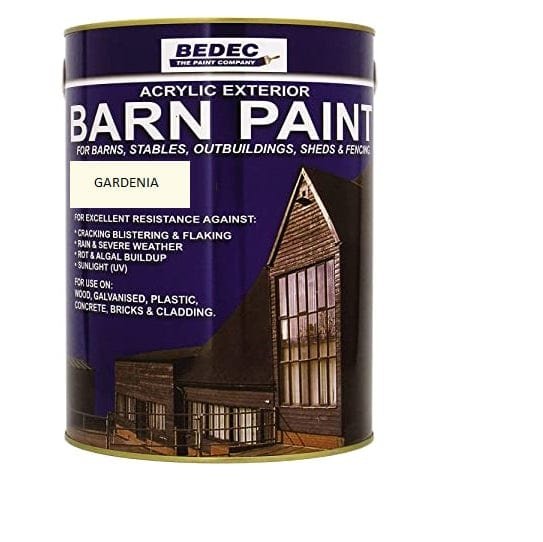 BEDEC BARN PAINT SEMI GLOSS GARDENIA 2.5L — Paint Stop Limited