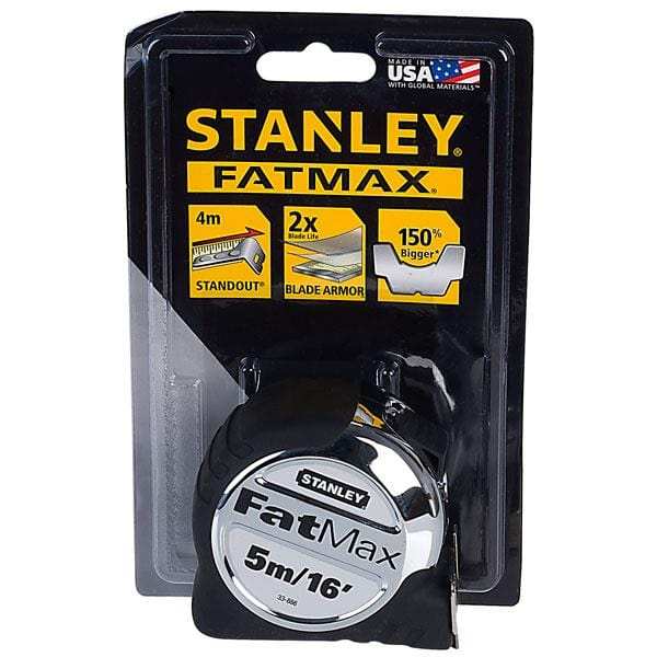 STANLEY TAPE MEASURE 5M/16FT PRO FATMAX