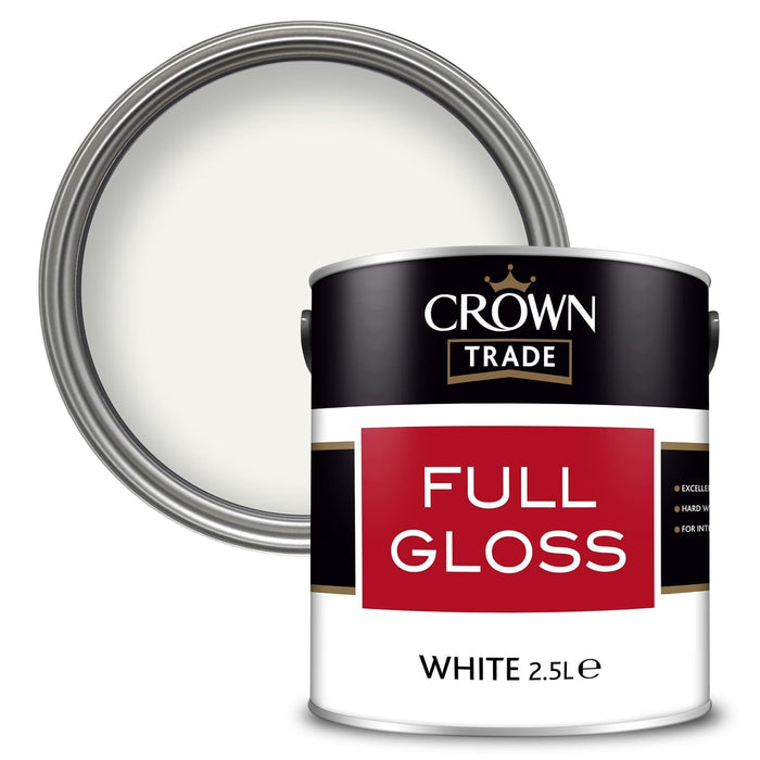 CROWN TRADE FULL GLOSS WHITE 5L