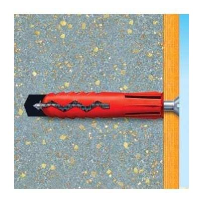 PLASPLUGS SUPER GRIPS RED PK300