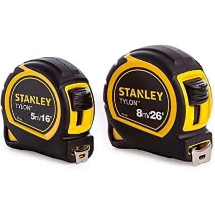 STANLEY TAPE TYLON TWIN PACK 5M + 8M