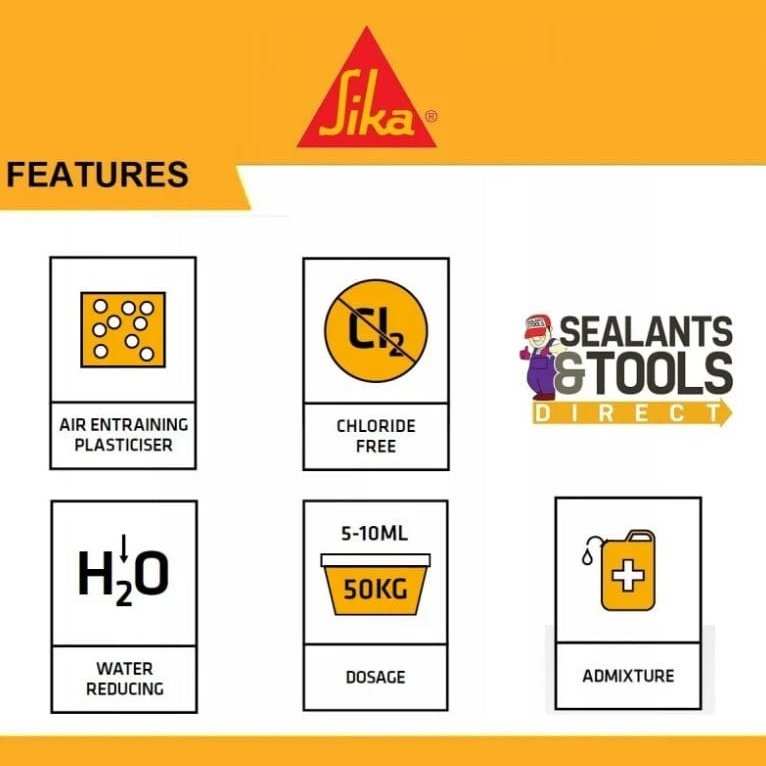 SIKA MORTAR PLASTICISER 1L