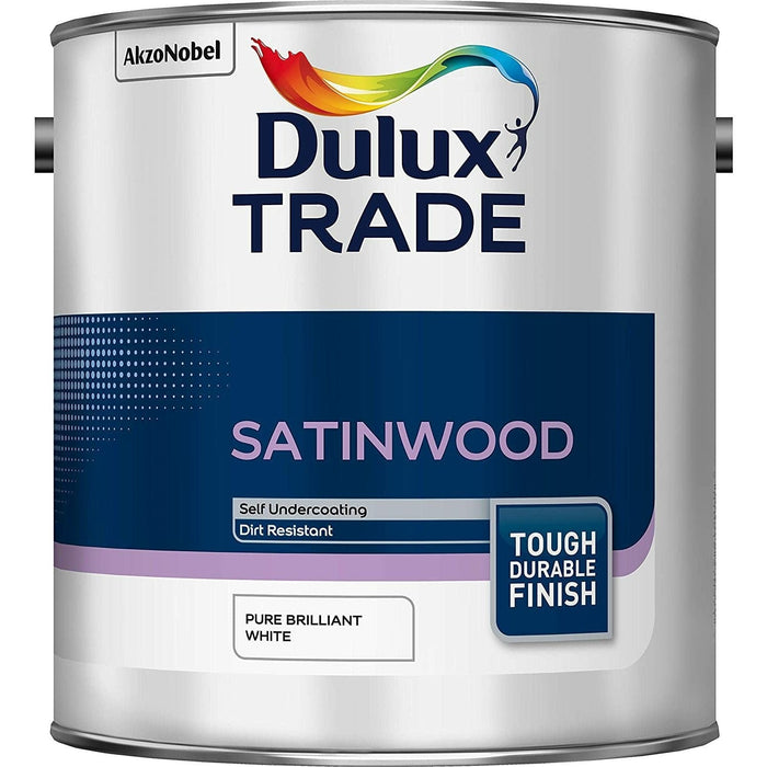 DULUX TRADE SATINWOOD MIXED COLOUR 5L