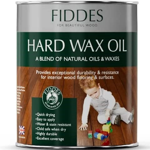 FIDDES HARD WAX OIL SATIN CLEAR 1L