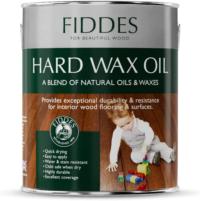 FIDDES HARD WAX OIL DEAD MATT CLEAR 2.5L