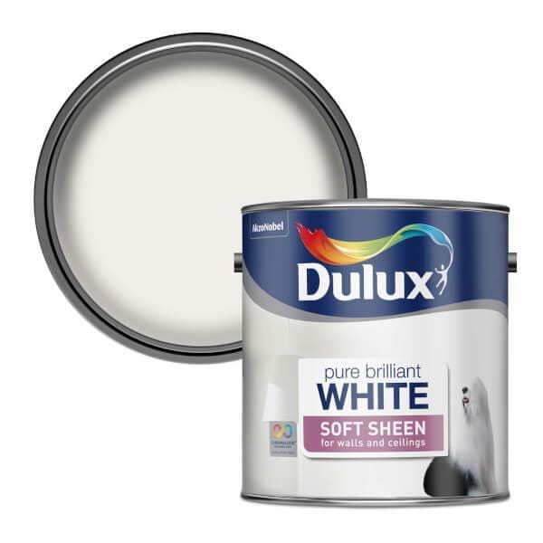 DULUX SOFT SHEEN B WHITE 2.5L