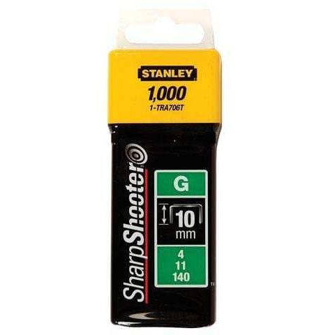 STANLEY TRA706T HEAVY-DUTY STAPLE 10MM PACK 1000