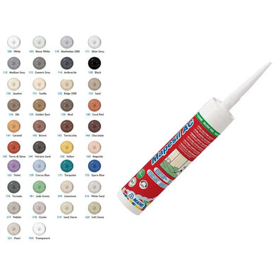 fuzzy kandidatskole prins MAPEI SILICONE 113 CEMENT GREY 310ML — Paint Stop Limited