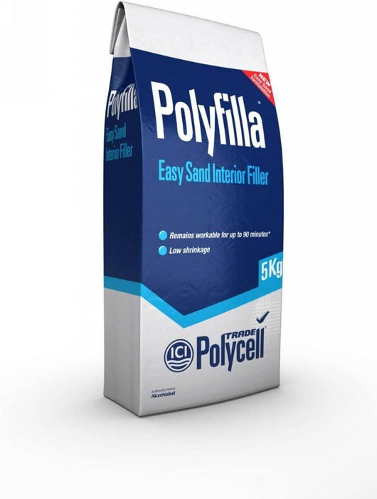 POLYCELL T POLYFILLA EASY SAND INT/FILLER 5KG