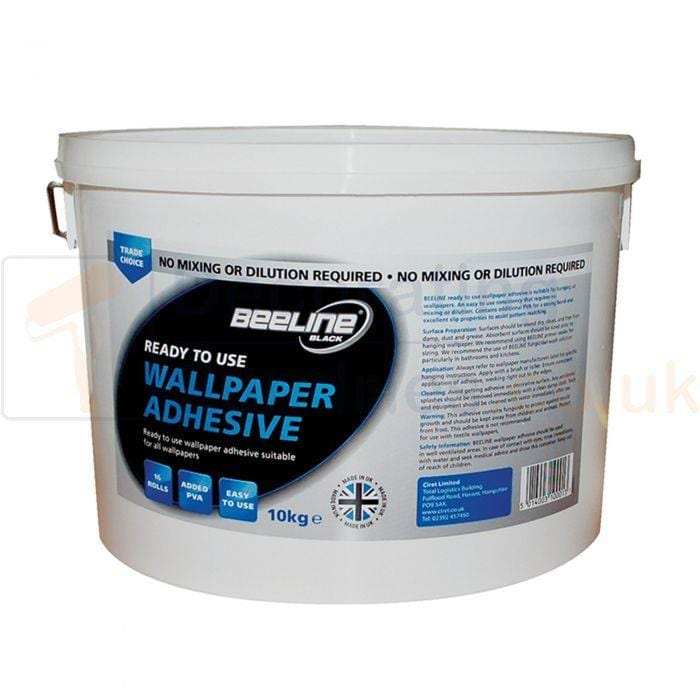 READY MIXED WALLPAPER PASTE 10 LTR WHITE TOP — Paint Stop Limited