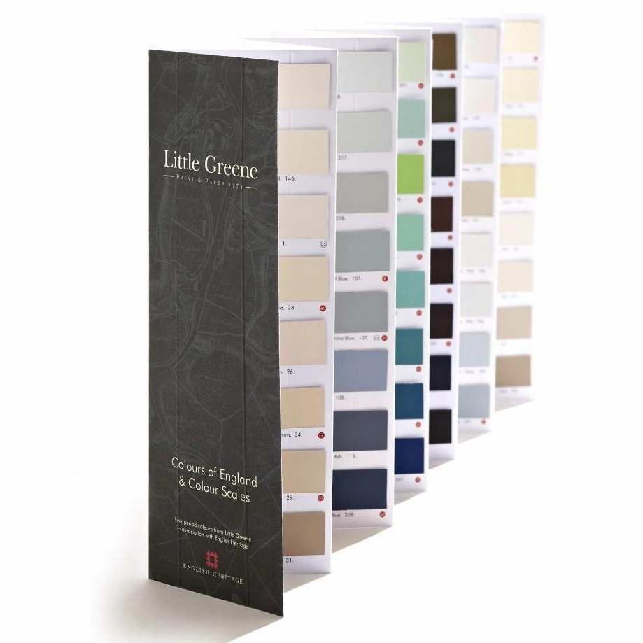 Little George Yellow LITTLE GREENE COLOUR CHART β Paint Stop Limited