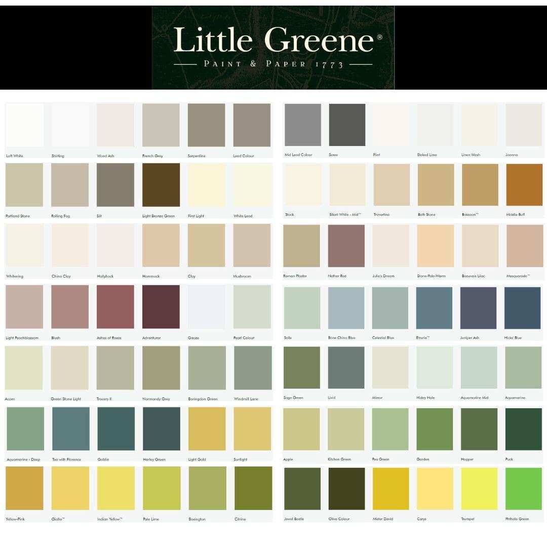 LITTLE GREENE INTELLIGENT MATT MIXED COLOUR 10L